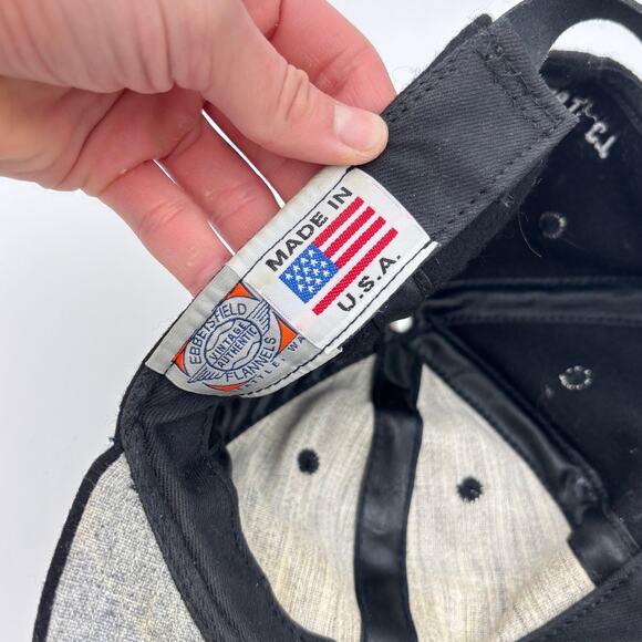 Ebbets Field Flannels Pilot Project Hat Leather Strapback - Picture 8 of 11